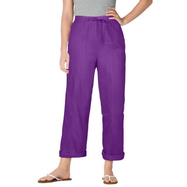 【送料無料】 ウーマン ウィズイン レディース カジュアルパンツ ボトムス Woman Within Women's Plus Size Tall Pocket Legging Black