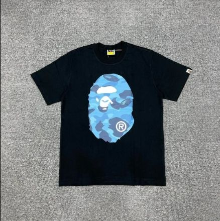 新品 A BATHING APE Sakura Photo Ape Head Tee アベイシングエイプ Tシャツ 黑+白 2枚