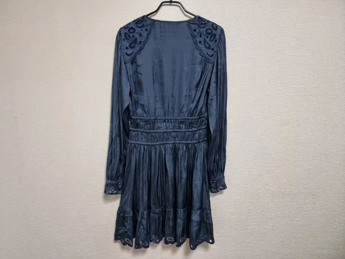 maje レース ONE PIECE ネイビー 36 サイズ