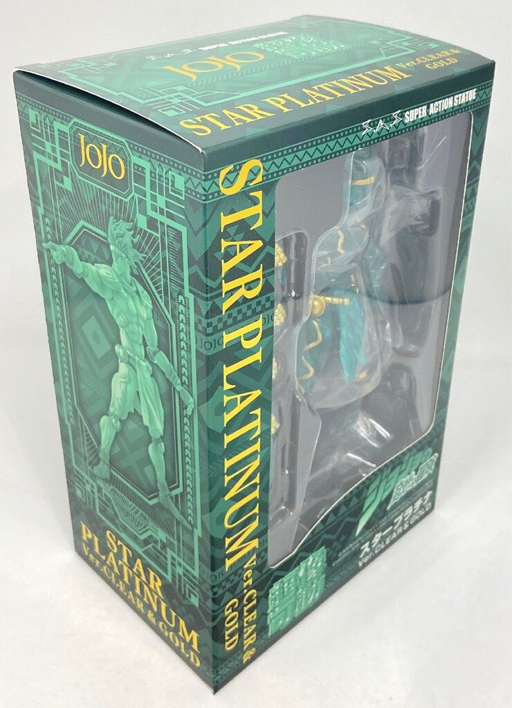 メディコス 超像可動 スタープラチナ Ver.CLEAR & GOLD 超像可動「スタープラチナ Ver.CLEAR & GOLD」先行抽選販売ッ