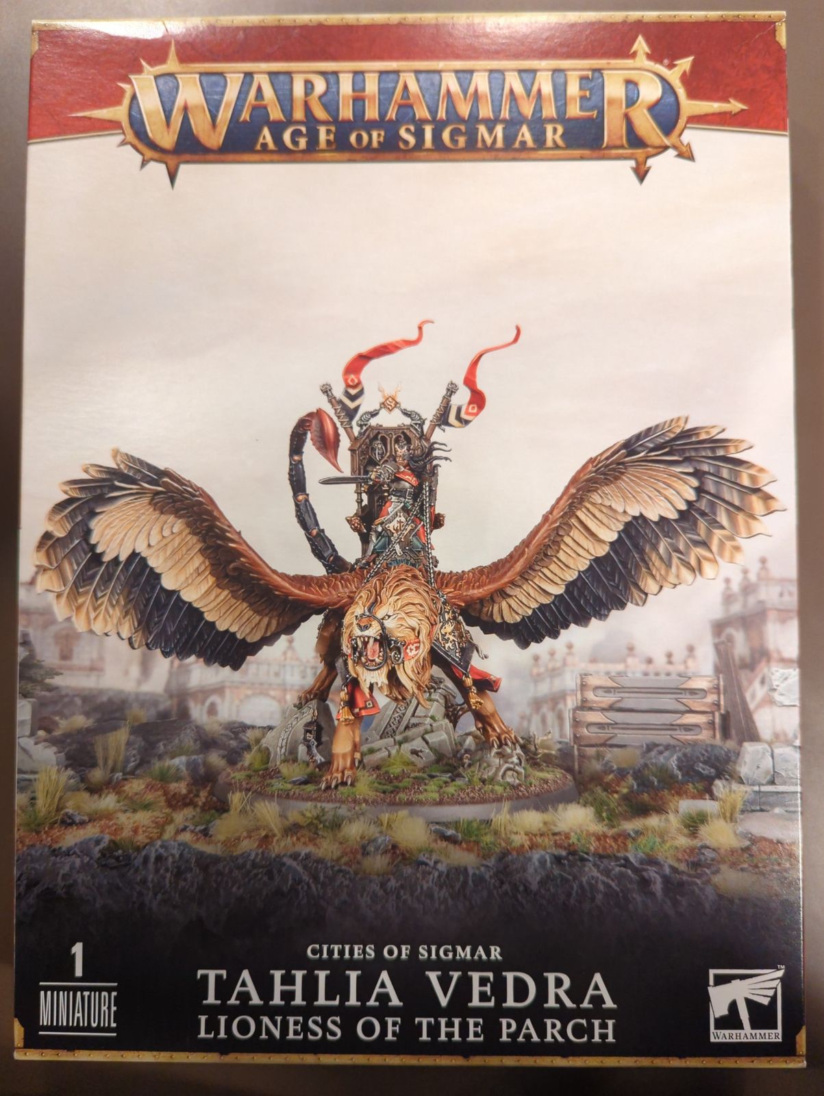 GAMES WORKSHOP WARHAMMER AGE OF SIGMAR CITIES OF SIGMAR Tahlia Vedra Lioness of the Parch 焦界の雌獅子 ターリア・ヴェドラ