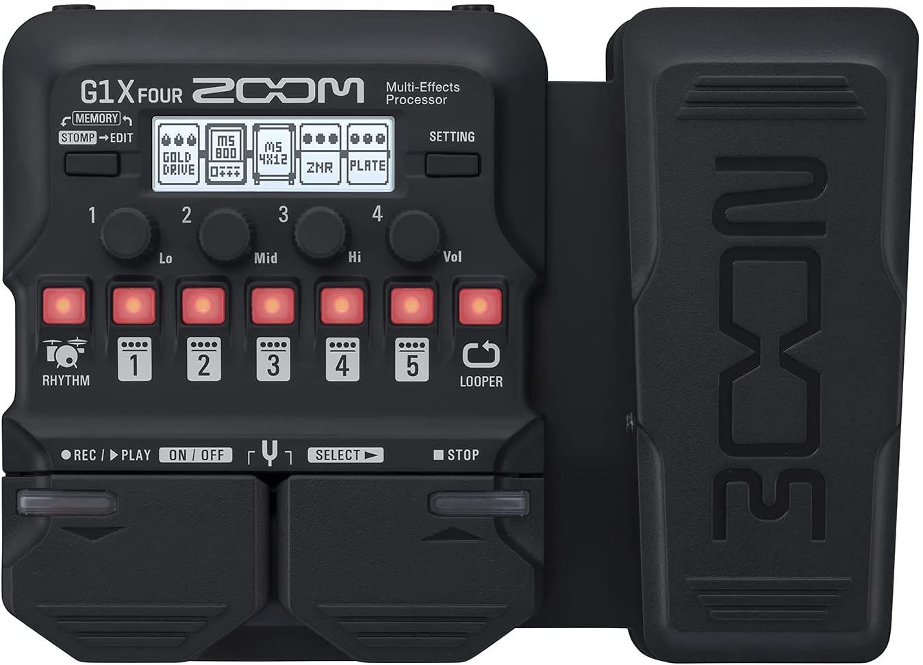 ACアダプター付き ZOOM ズーム ギター用マルチエフェクター メーカー3年延長保証付 G1X FOUR