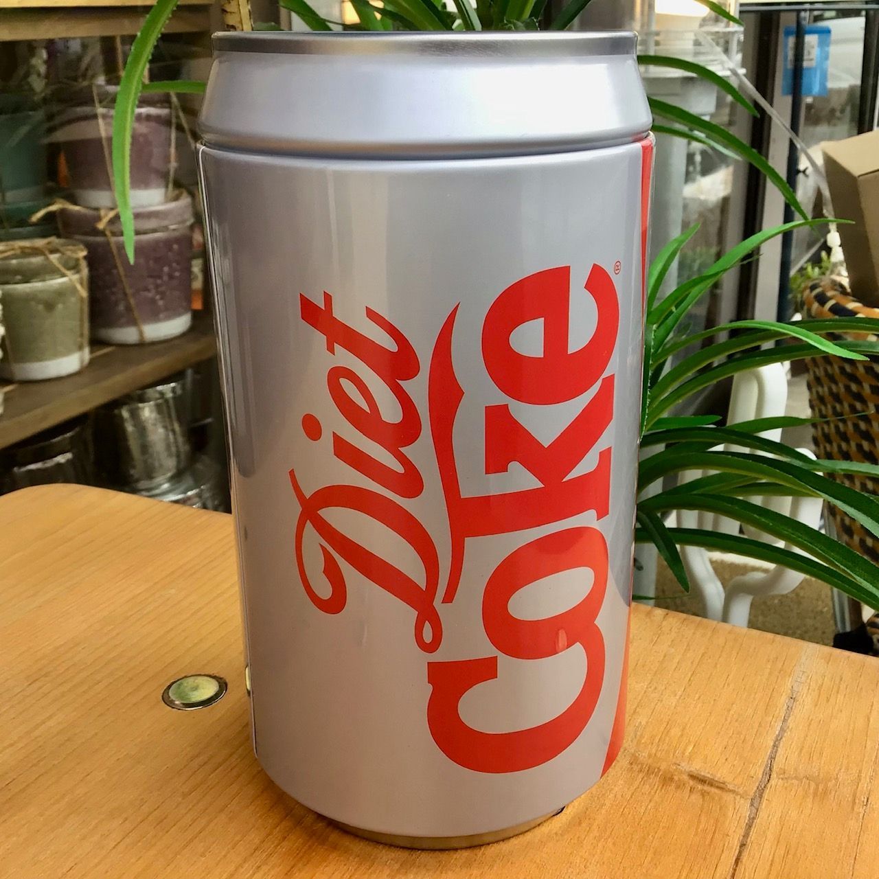 新品 貯金箱 バンク ビッグサイズ ダイエットコーラ コカコーラ ブリキ