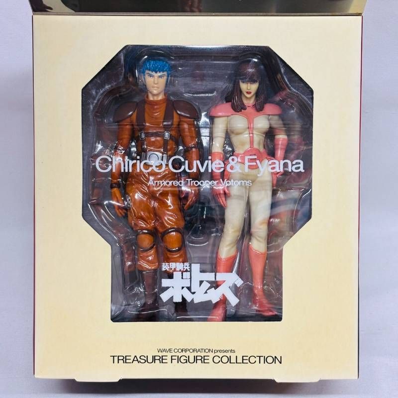 未開封　装甲騎兵ボトムズ　トレジャーフィギュア　wave　キリコ　フィアナ 未開封 WAVE 装甲騎兵 ボトムズ 1/12 キリコ・キュービー ＆ フィアナ