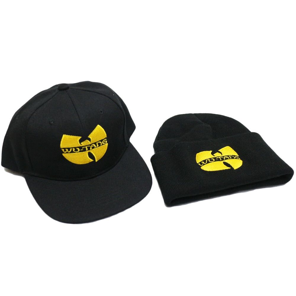 Wu Tang Clan Logo Embroidery Cap (Black) ウータン・クラン スナップ