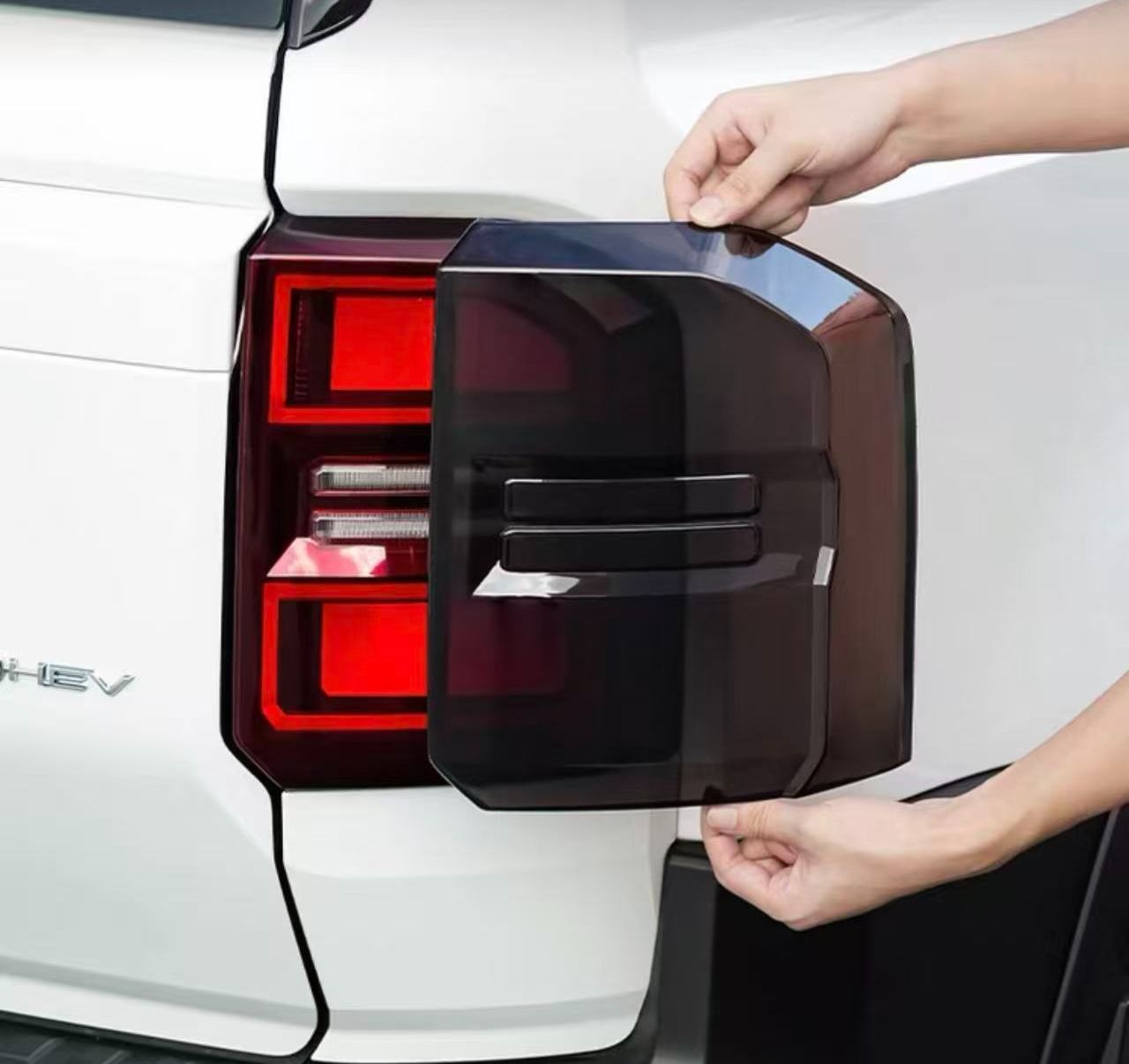 トヨタ ランドクルーザー プラド250系用 テールライト カバー ガーニッシュ テールランプカバー リアテールランプ 外装 2個