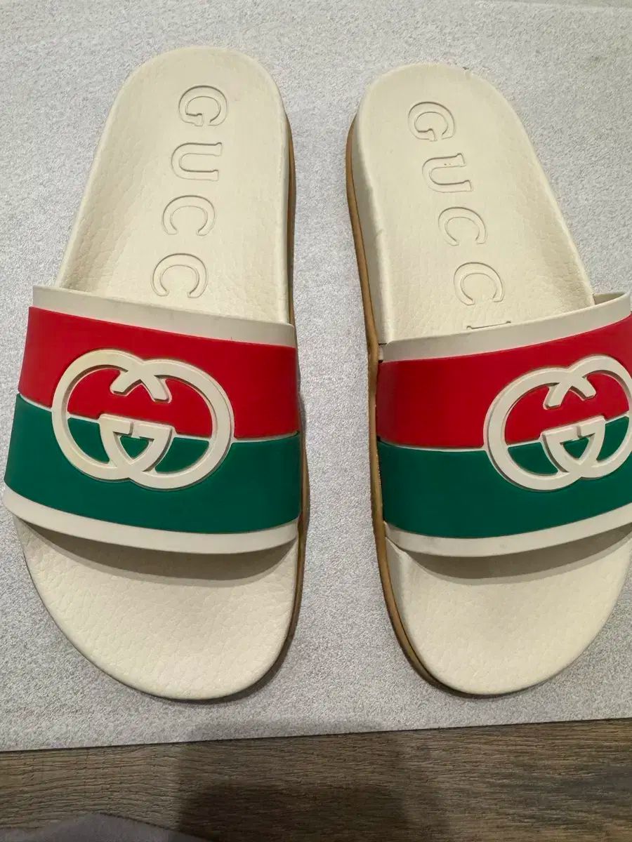 GUCCI グッチ 連動 スライド スリッパ