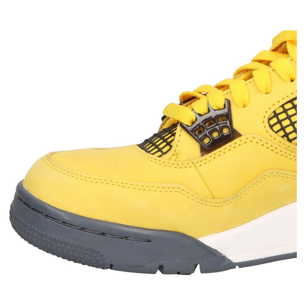 NIKE (ナイキ) AIR JORDAN 4 RETRO TOUR YELLOW CT8527-700 エアジョーダン4レトロツアーイエロー  ハイカットスニーカー イエロー US10/28.0cm - メルカリ