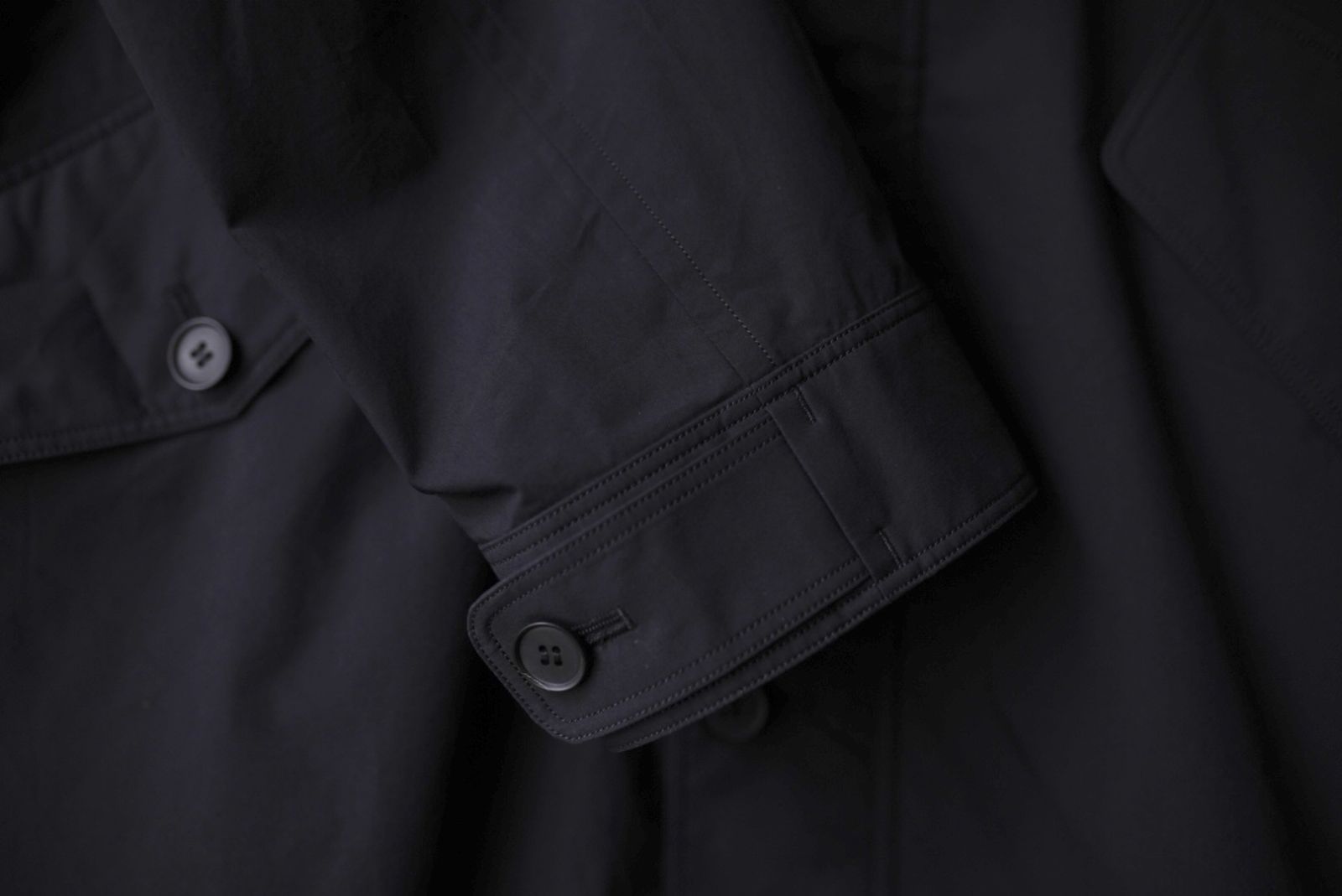 21SS 塩縮撥水コットンポリエステルミリタリーコート / 山内 - メルカリ