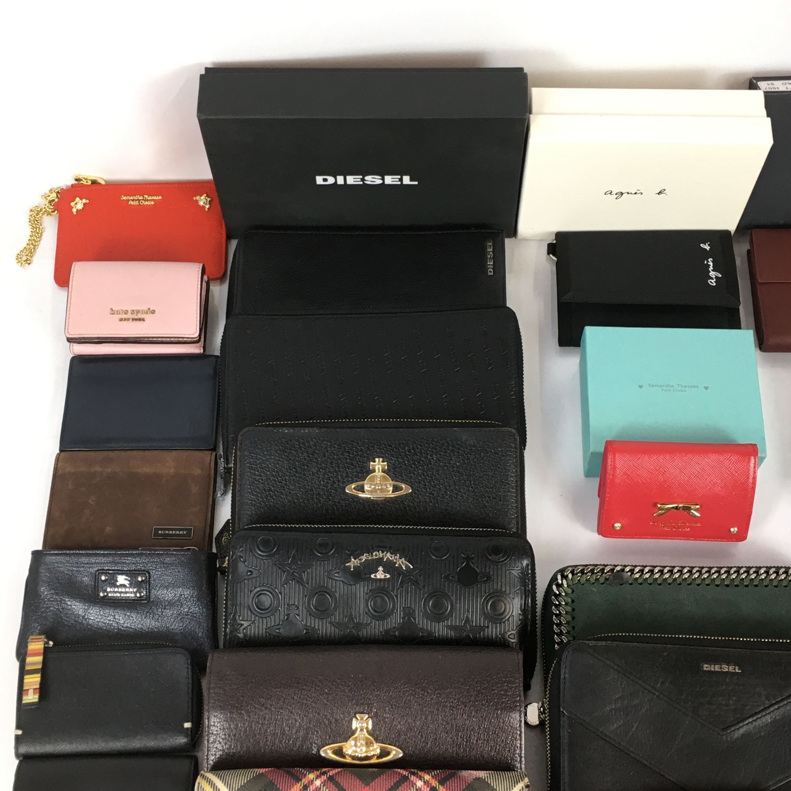 ジャンク品】長財布 折りたたみ財布 キーケース DIESEL/Calvin Klein