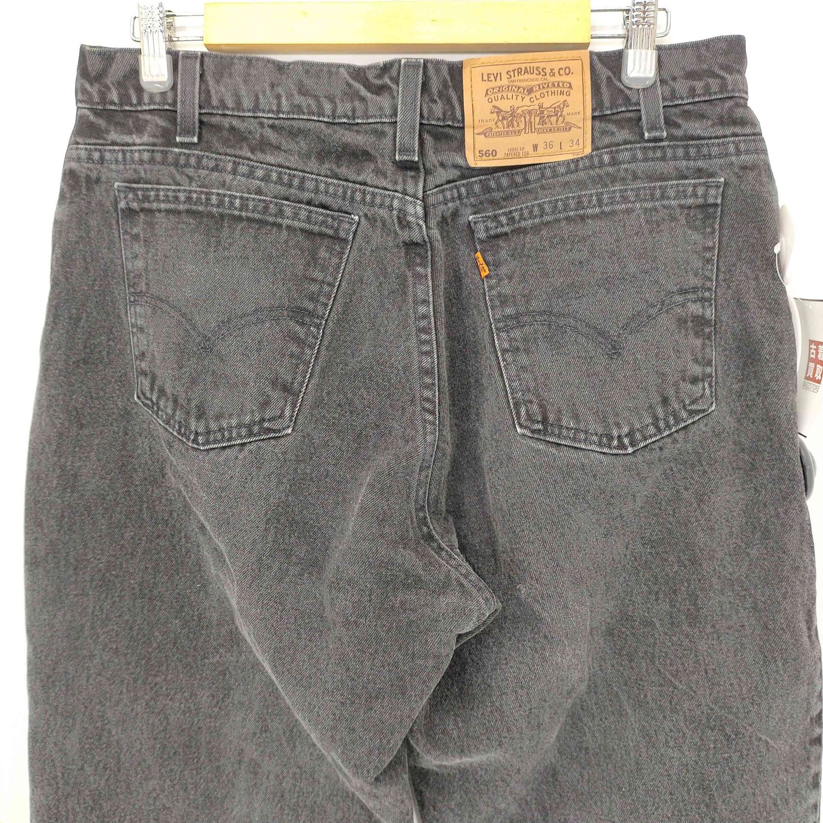 リーバイス 560 usa製 96年1月 リーバイス Levis 90S MADE IN USA 96年1月製造 560 後染め