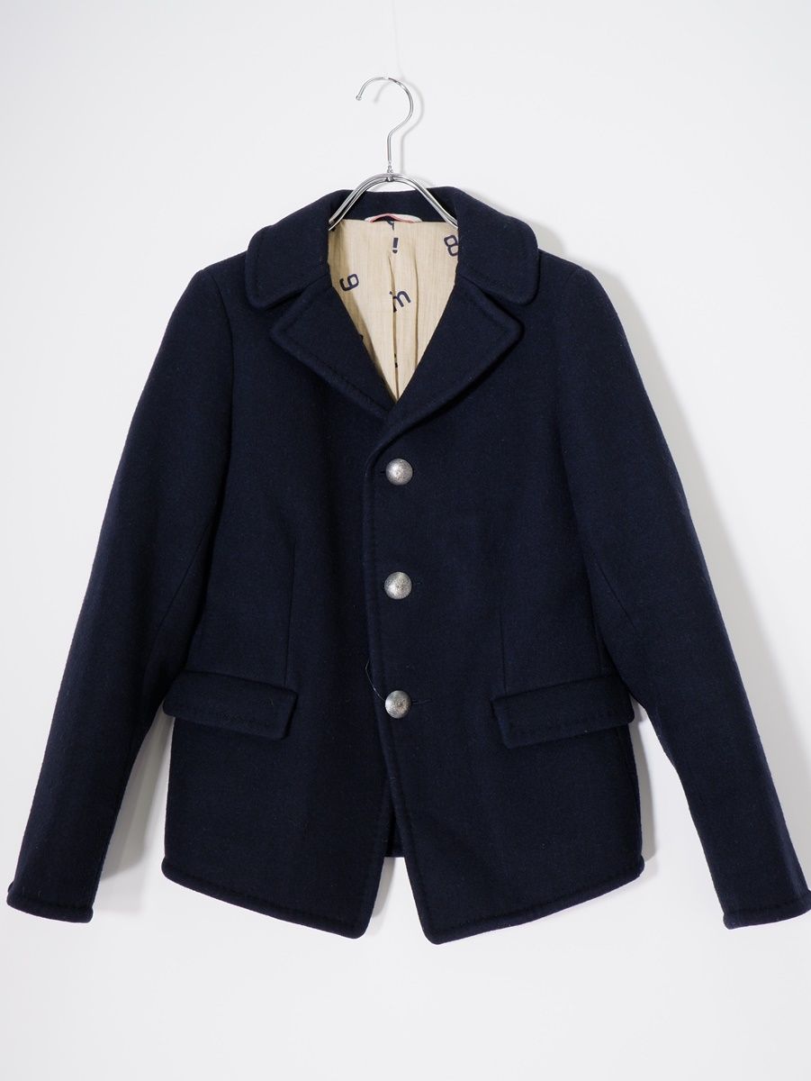 umii908 45rpmフォーティファイブアールピーエム45R メタルボタン メルトンウールブレザージャケット 1 LJKA79639