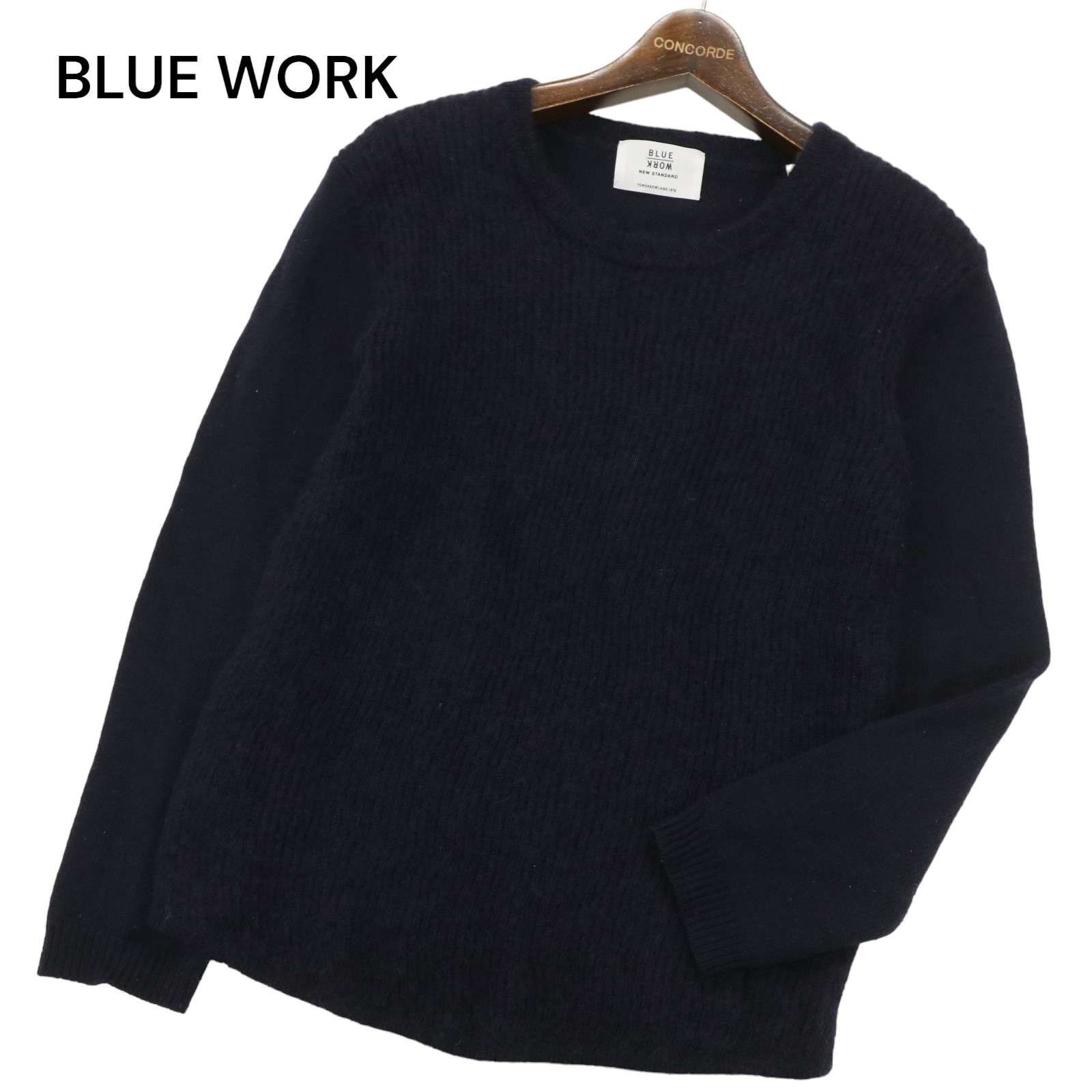 BLUE WORK ブルーワーク トゥモローランド 秋冬 モヘヤ ウール混 