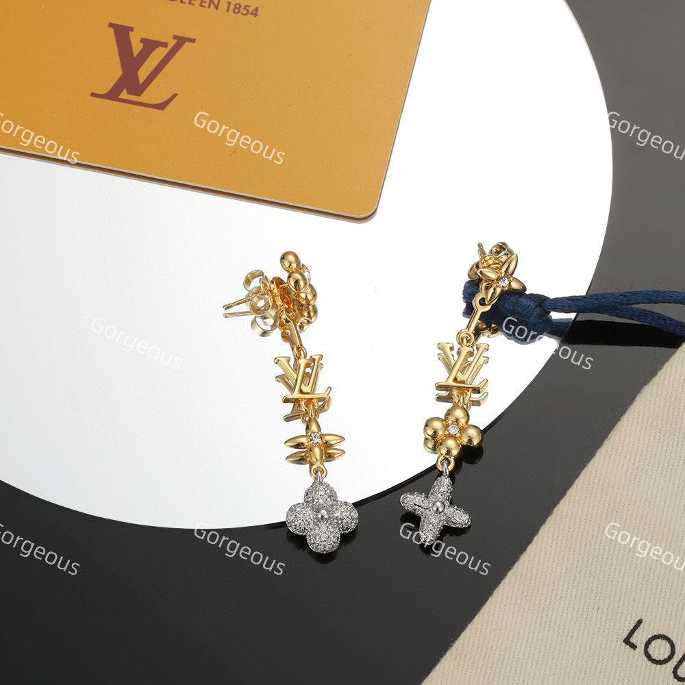 ✨新品✨ ✨新品✨ Louis Vuitton ルイヴィトン ピアス1 ゴールド ...