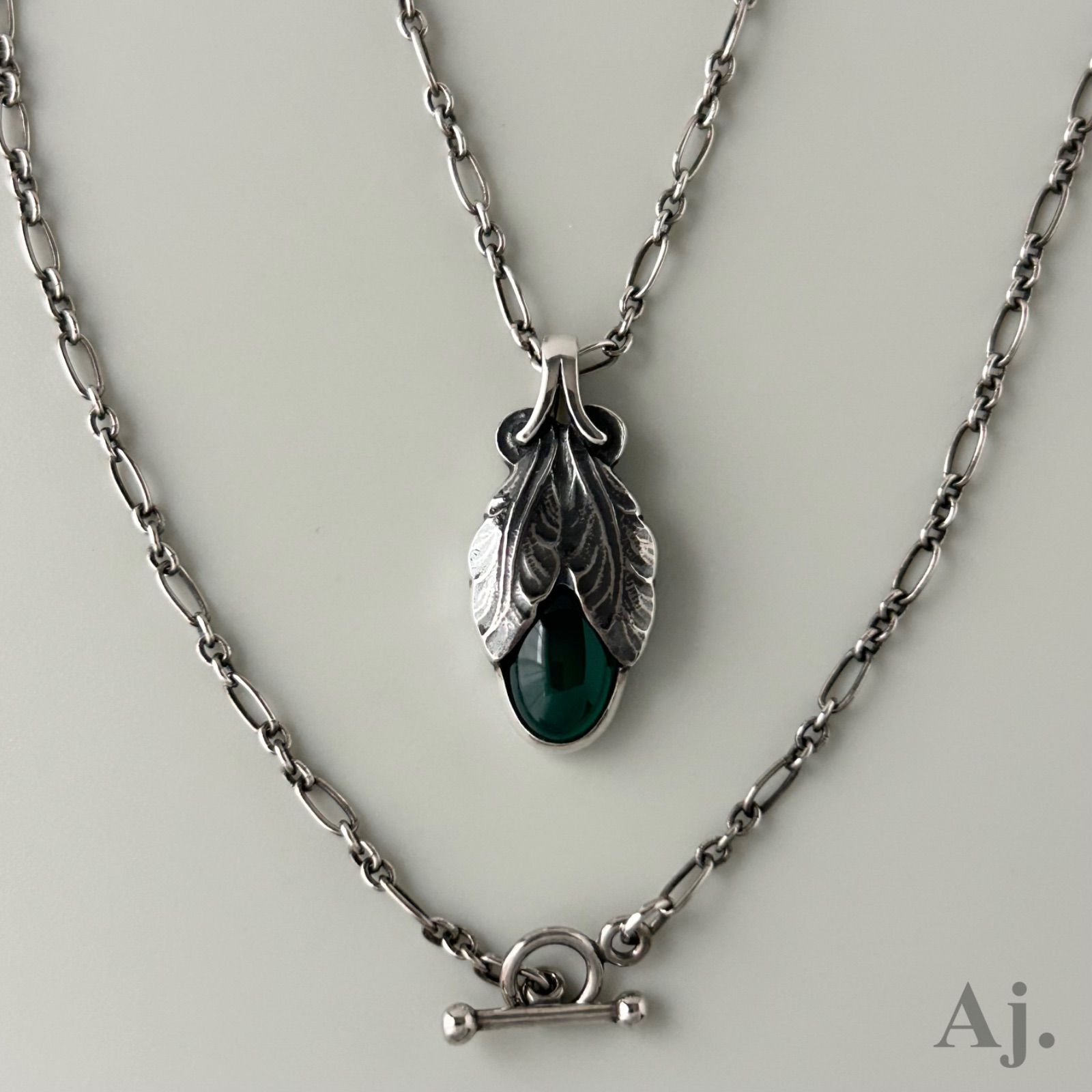 未使用級✨　ジョージジェンセン　ネックレス　2015　ブラックアゲート　567 未使用級✨ ジョージジェンセン ネックレス 2015 ブラック