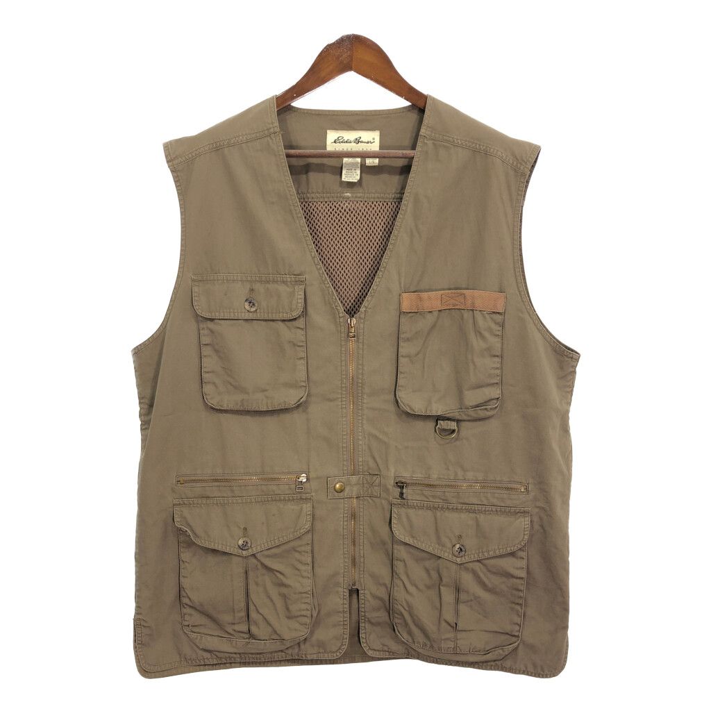 90s Eddie Bauer/エディーバウアー フィッシングベスト 古着 【公式通販】