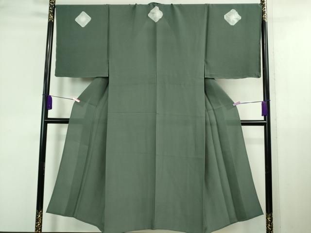 上 夏物 男性 色紋付 長羽織セット 絽 豆がら茶色 kh 5