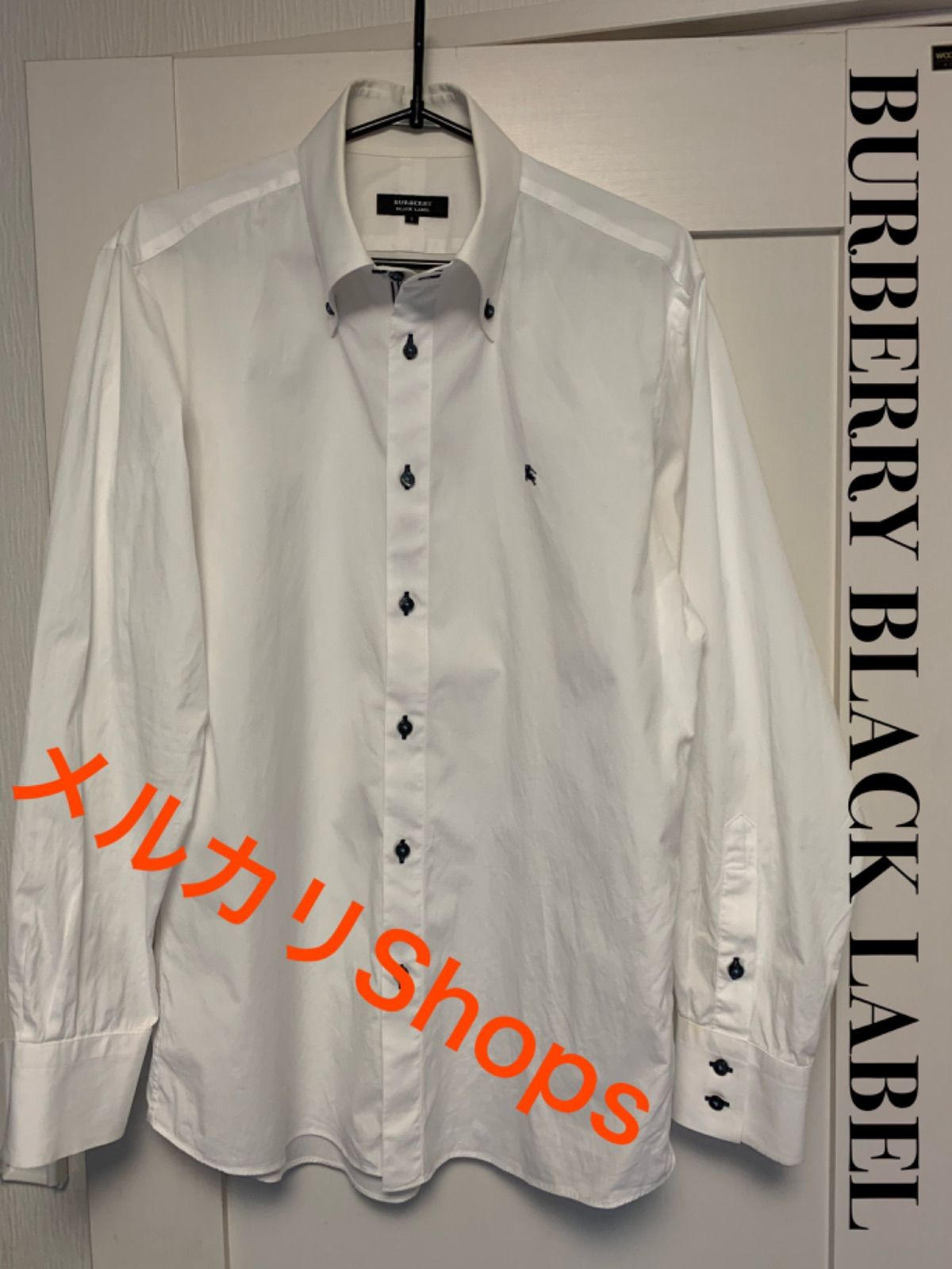 BURBERRY BLACK LABEL ボタンダウンシャツ サイズ3 - メルカリ