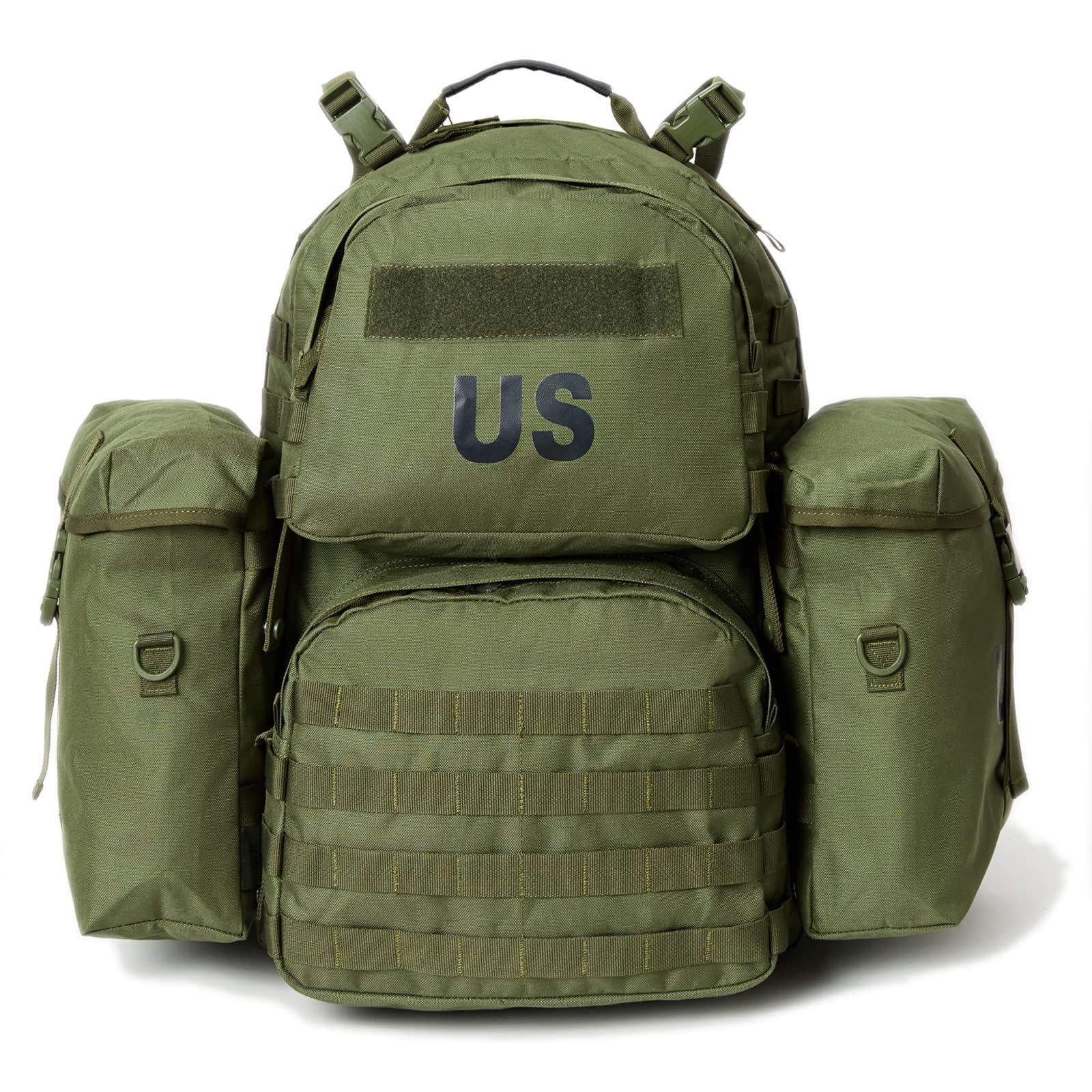 新着商品 マルチカム|グリーン キャンプ 登山 アウトドア 付き フレーム 50L リュックサック ミディアム アーミー バックパック II Molle ミリタリー Akmax.cn