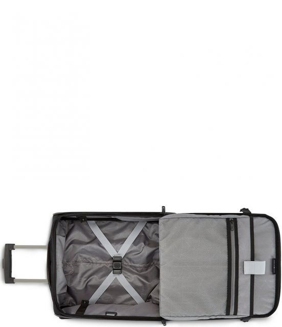 【送料無料】 サムソナイト レディース スーツケース バッグ Ascella 3.0 Softside Collection 2-Wheel Underseater 18 Carry-On Suitcase Black