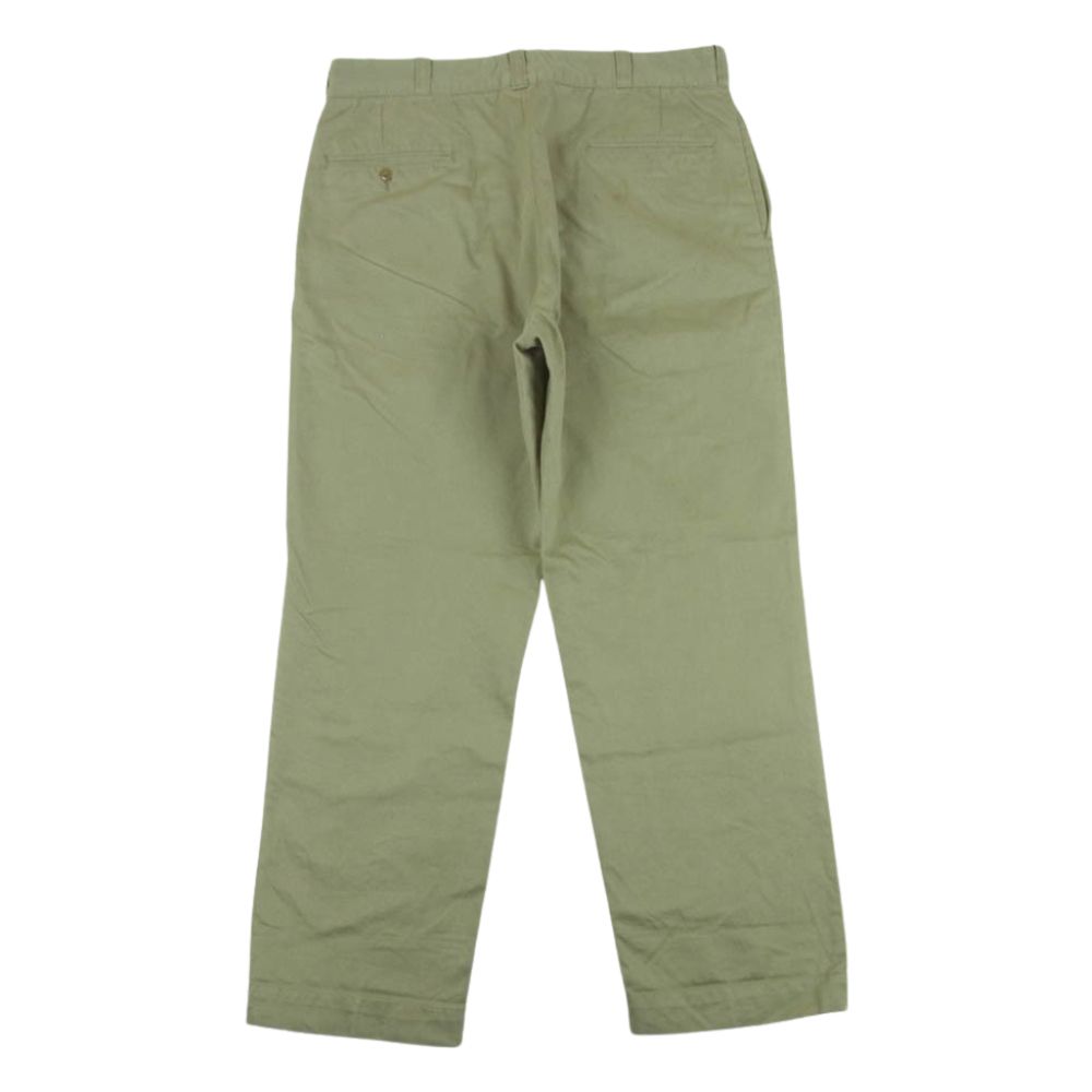 ミリタリー MILITARY U.S.ARMY トラウザーズ チノ パンツ ベージュ系 36 × 31【中古】 50s  M-52 WOOL TROUSERS MILITARY ヴィンテージ ビンテージ