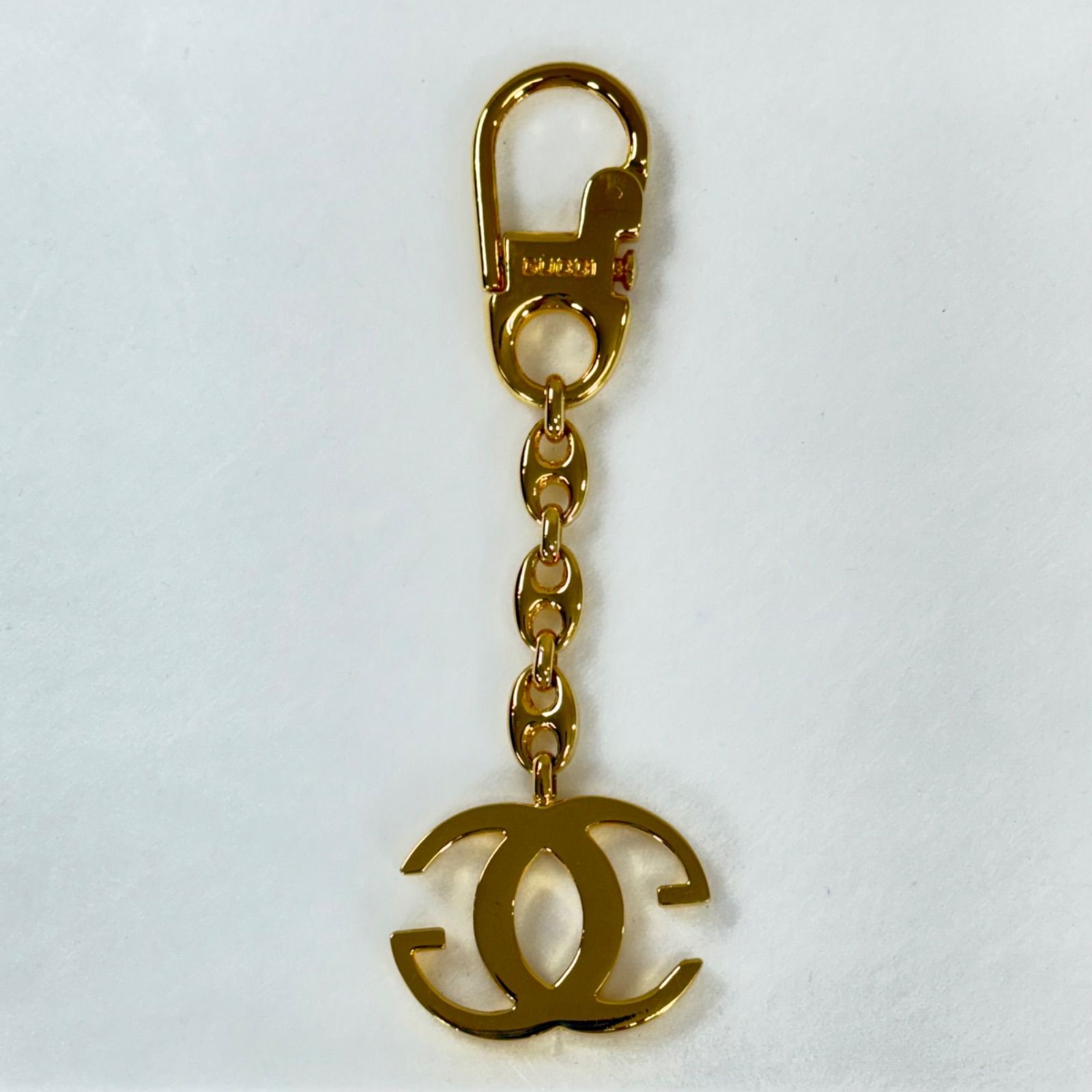 美品】GUCCI グッチ GGロゴ チャーム キーホルダー キーチャーム