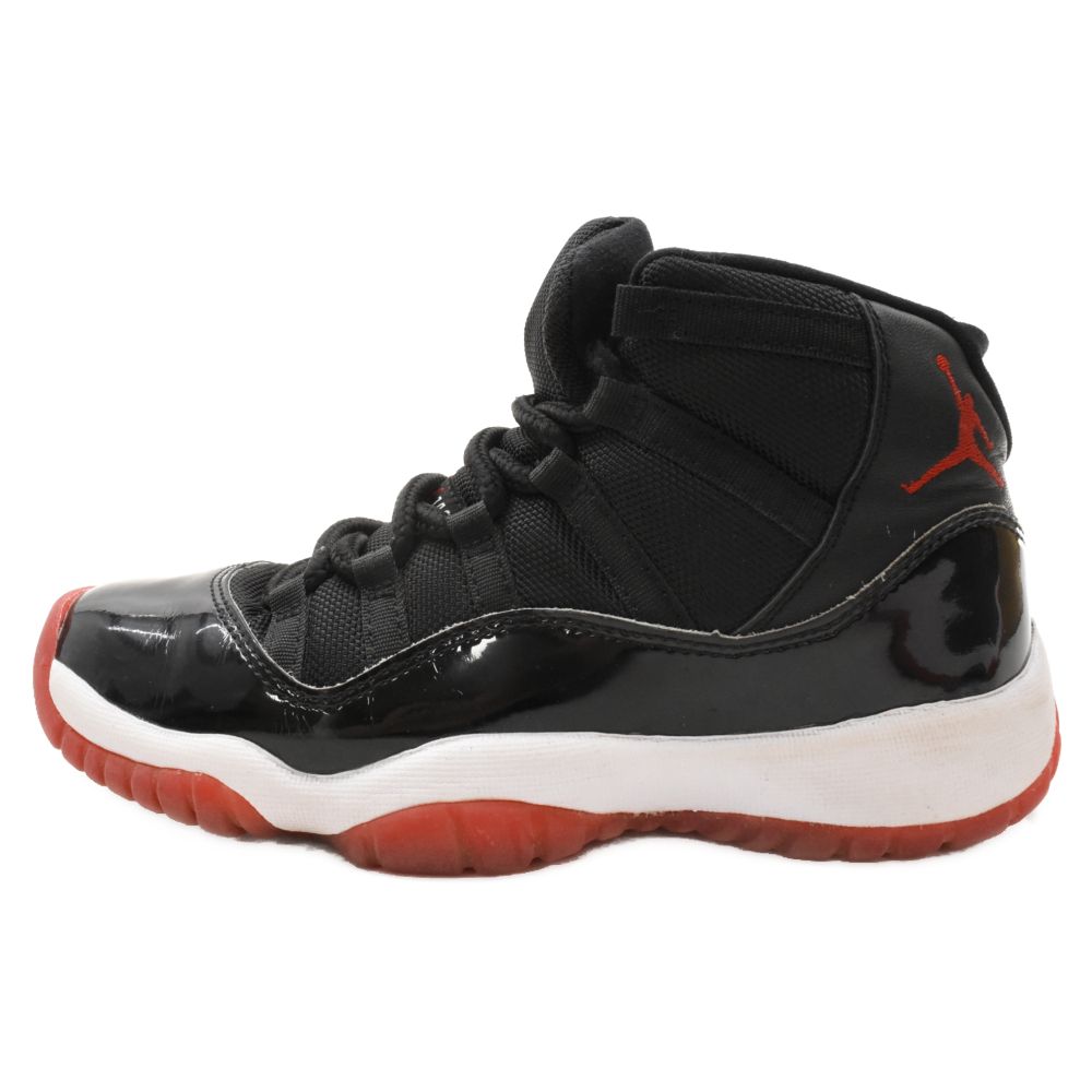 NIKE (ナイキ) AIR JORDAN 11 RETRO GS BRED 2019 エアジョーダン11 ブレッド ハイカットスニーカー ブラック/レッド US5Y/23.5cm 378037-061