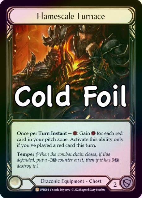 Flamescale Furnace cold foil Cold FoilFlamescale Furnace Flamescale Furnace | Uprising | Star