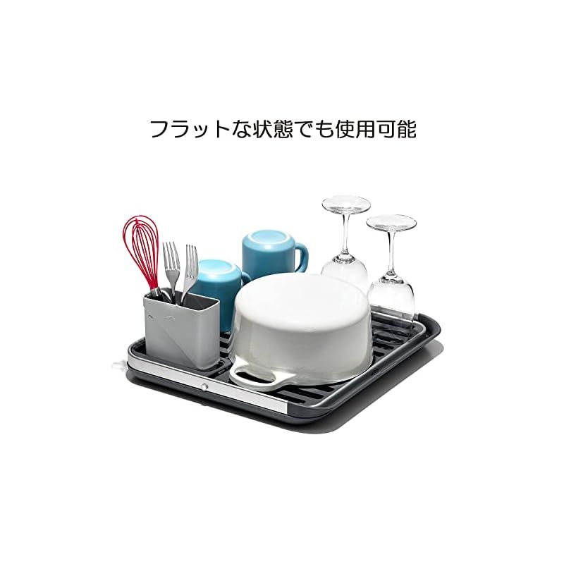 OXO オクソー 折り畳み式 水切りラック フラット ディッシュ ラック 0 HRDEVELOPMENT_JP