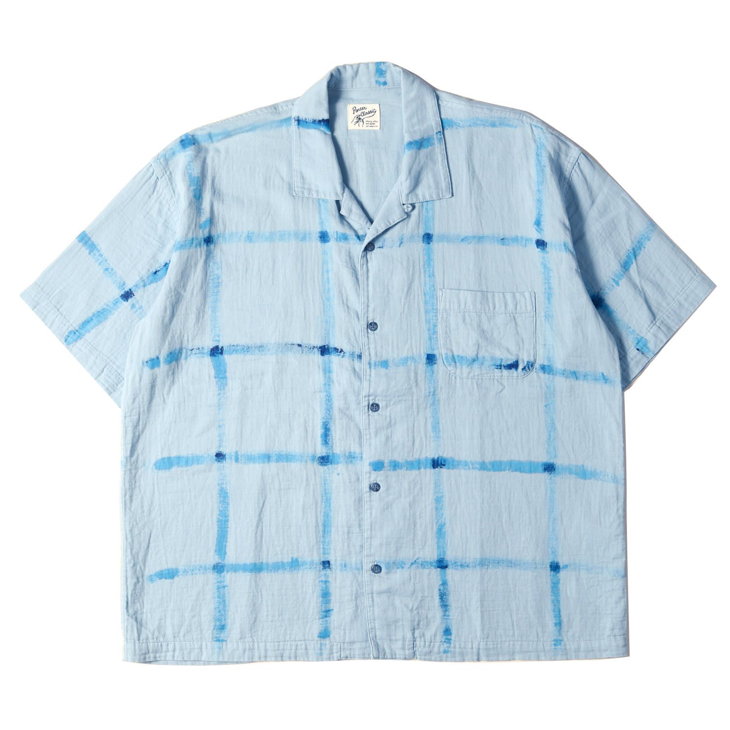 トップス Porter Classic GAUZE T-SHIRT BLUE 楽天市場】PORTER CLASSIC（ポータークラシック）【SUVIN GOLD