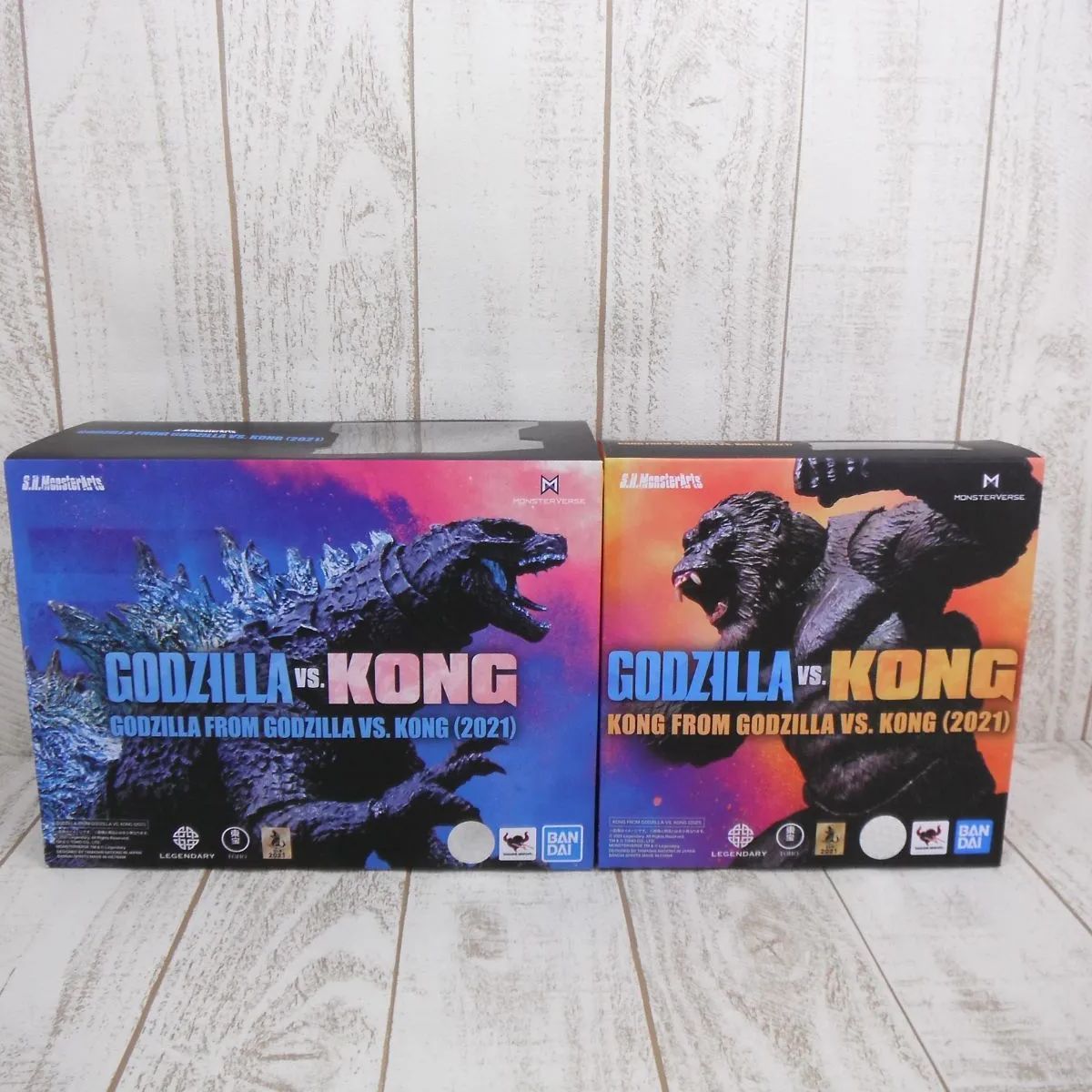 30 S.H.MonsterArts ゴジラvsコング 2021 2点セット 未開封 - メルカリ