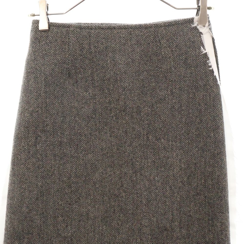 sulvam (サルバム) H/B SKIRT ウールデザイン スカート WU-S02-200  