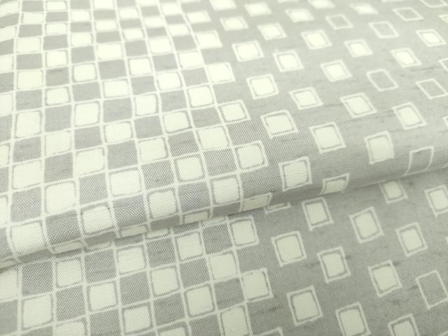 平和屋着物○石川県指定無形文化財 牛首紬 白山工房 手織り 市川純一郎  