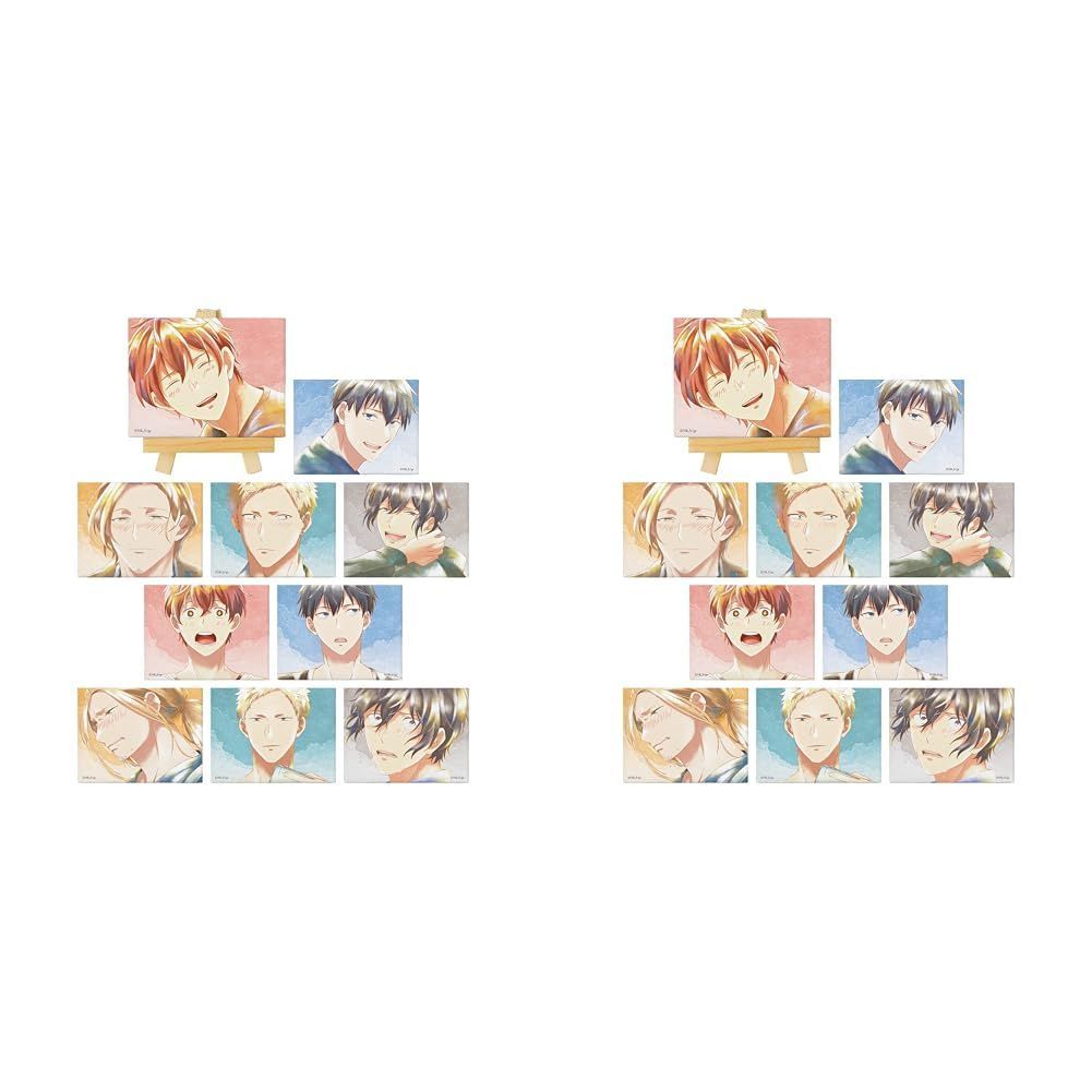 【在庫処分】第2弾 label ミニキャンバスボード aqua 10個入りBOX Art ワンサイズ Ani トレーディング (× ギヴン 2) 映画