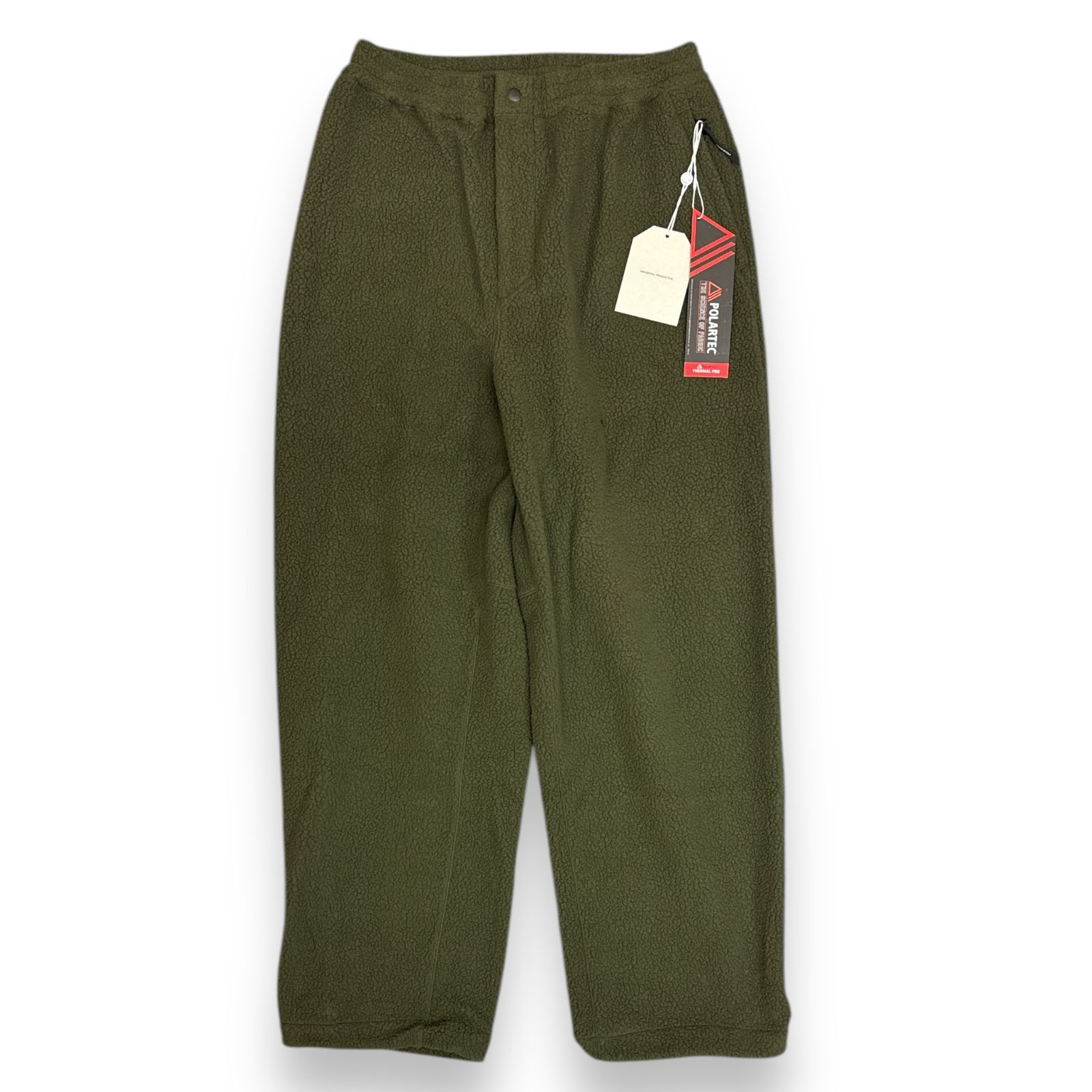 定価30800円 新品 UNIVERSAL PRODUCTS 23AW POLARTEC FLEECE PANTS ポーラテックフリースパンツ イージーパンツ ユニバーサルプロダクツ 233-60103 カーキ 2 73421A5