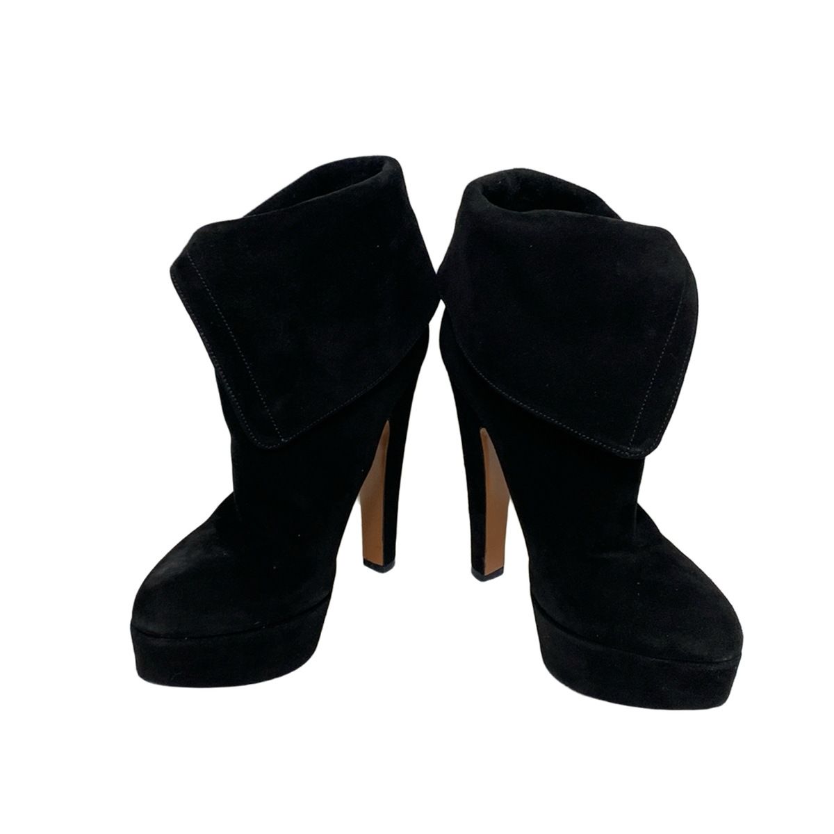 ALAIA アライア ショートブーツ 37 1|2 レディース - 黒