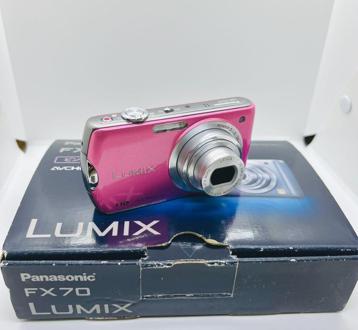 Panasonic LUMIX DMC-FX70 エッセンシャルピンク 【公式通販】