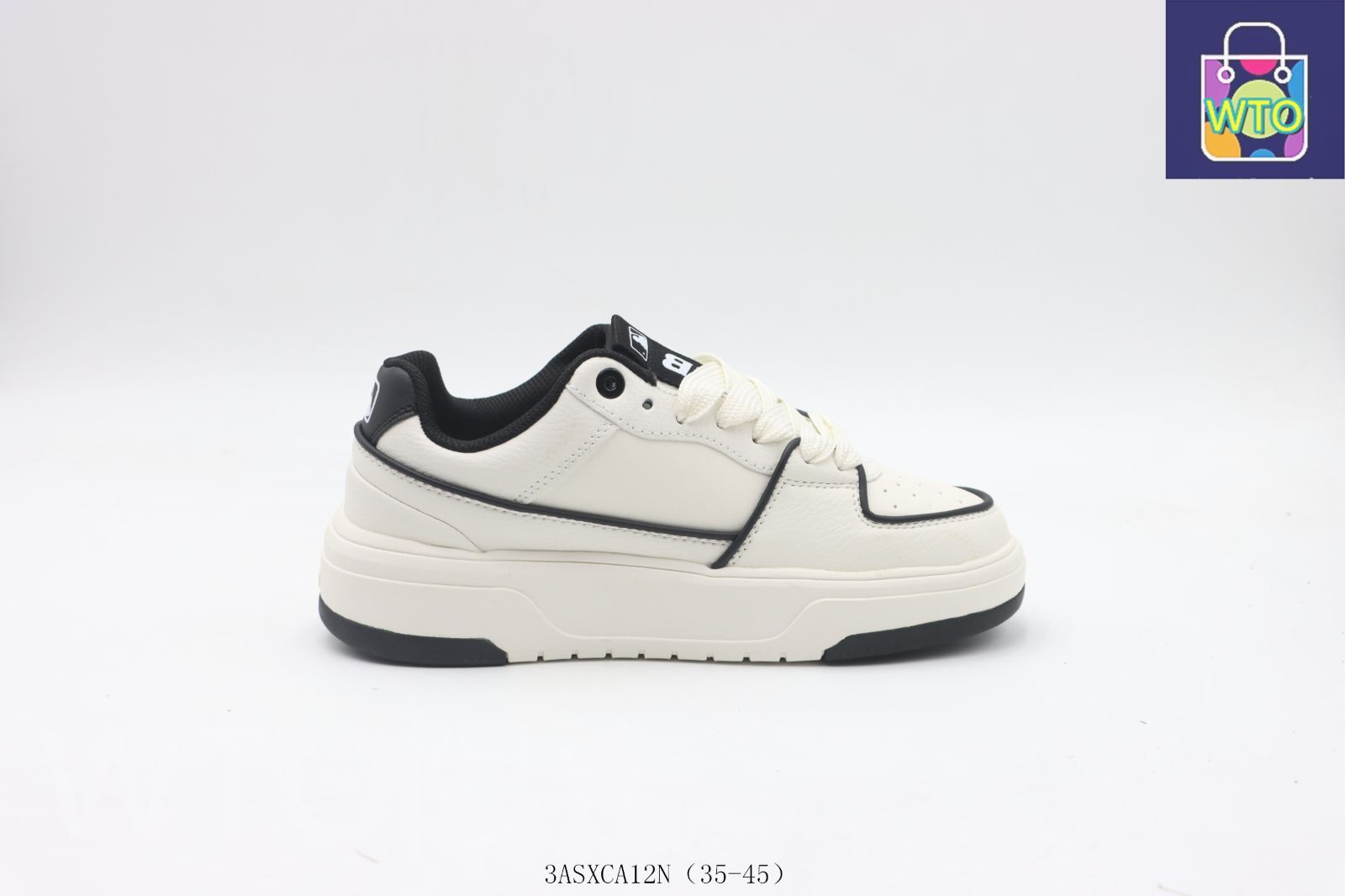 今日 MLB NY MLB のダッドシューズ 白黒 3ASXCA12N-WTO輸入0