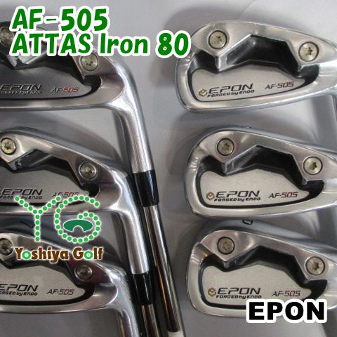 アイアン エポン AF-505/ATTAS Iron 80/S/0[112482] - メルカリ