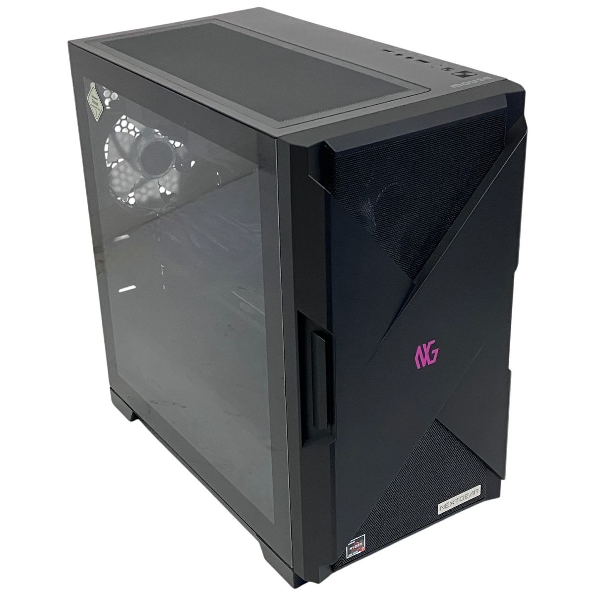 MouseComputer NEXTGEAR JGA7G6TB6ADC デスクトップPC AMD Ryzen 7 7700 8-Core 32GB SSD 1.0TB RTX 4060 Ti win11 F10343002