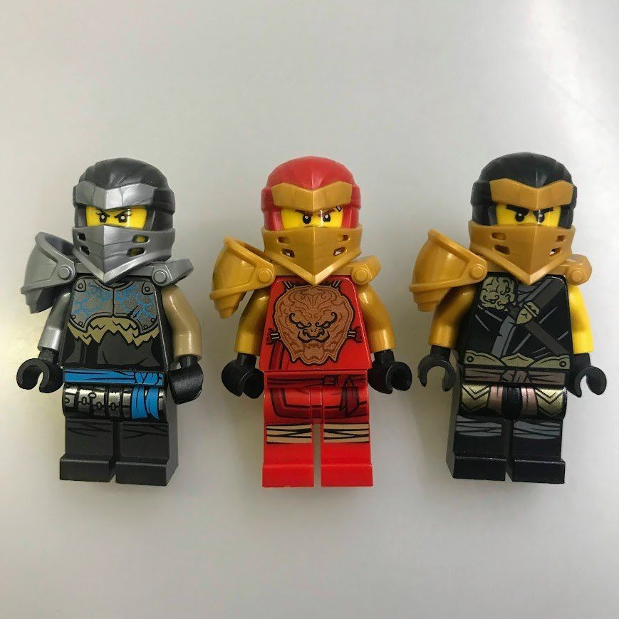 正規品 LEGO レゴ ニンジャゴー ミニフィグ 3個 おまけ付き まとめ売り  