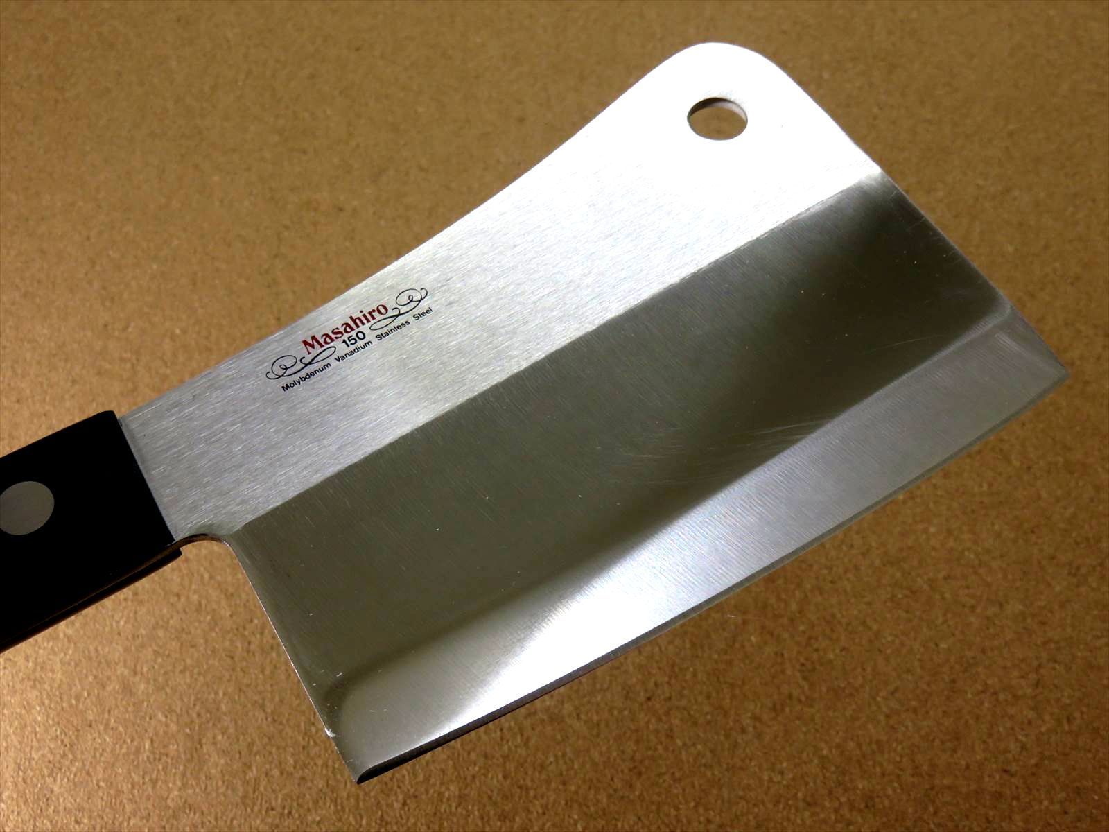 関の刃物 チョッパーナイフ 160mm 正広 モリブデン 骨ごと解体 肉切り包丁 関の刃物 チョッパーナイフ 160mm 正広 モリブデン 骨ごと解体