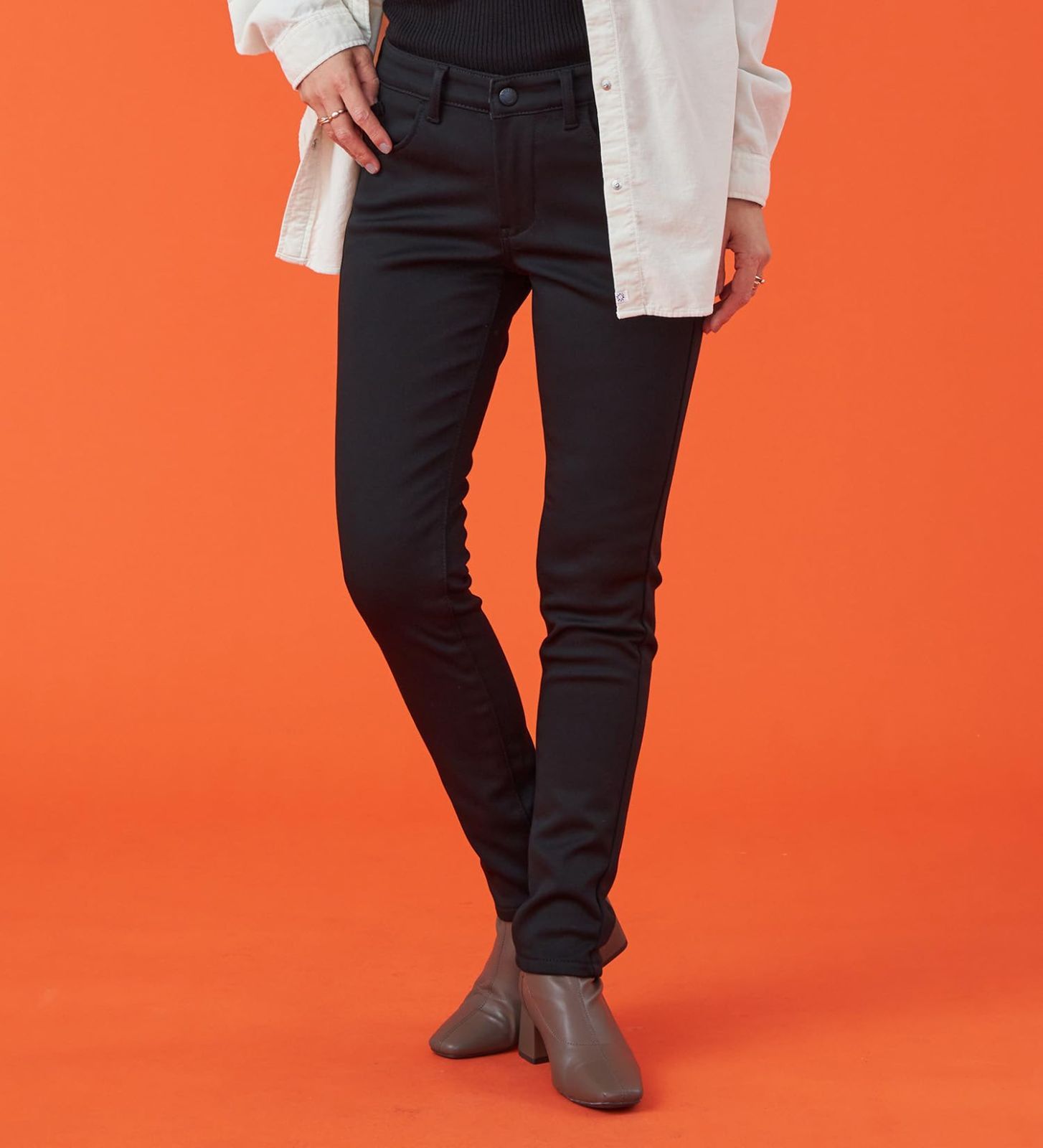 エドウィン パンツ ハタラクロ BODY FIRE スキニーパンツ 暖 レディース