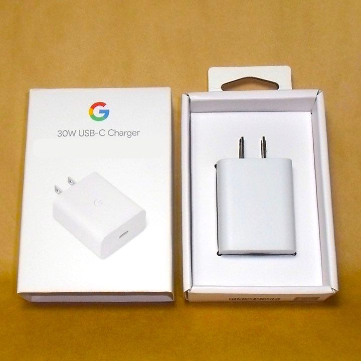 Google純正 30W 急速充電器 USB-C1mケーブル付き GA00518 usb-c 充電器 30w（メーカーグーグル）の通販