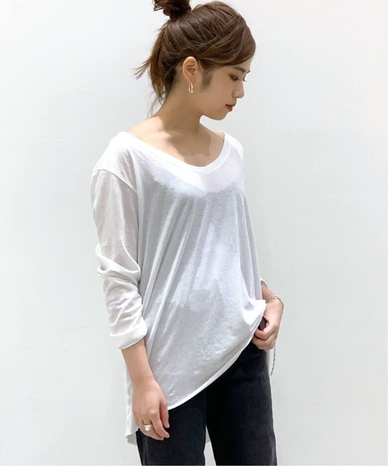 AP  STUDIO  TAFCOT  Tシャツ　AP  STUDIO ✨未使用タグ付き✨ AP STUDIO TAFCOT Tシャツ ロンT 日本製 - メルカリ