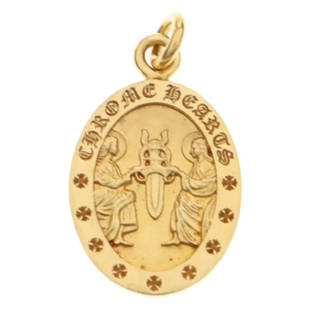 CHROME HEARTS (クロムハーツ) 22K ANGEL MEDAL OVAL エンジェル