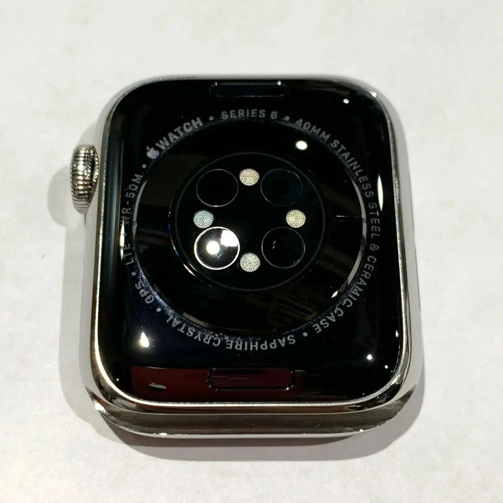 ▽AppleWatch Series6 GPS+Cellularモデル 40mm ステンレス ▽AppleWatch Series6 GPS+Cellularモデル 40mm ステンレス