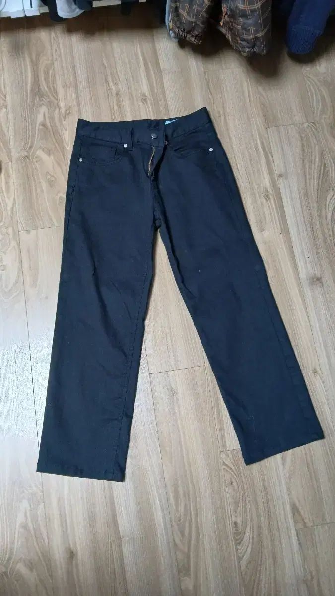 PRADA プラダ ブラック コットン パンツ