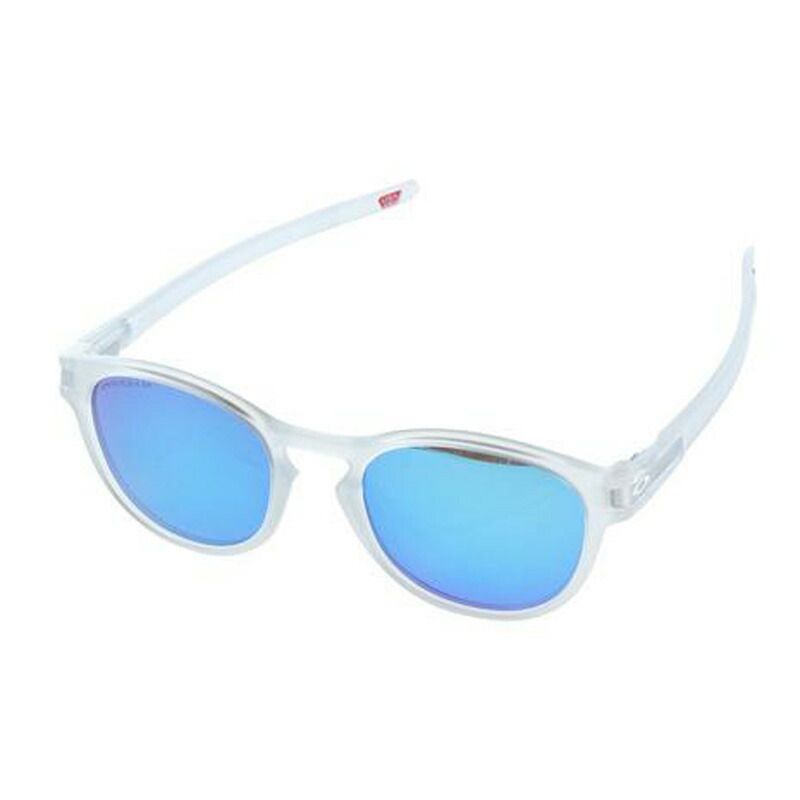 メーカー OAKLEY オークリー LATCH A サングラス MATTE CLEAR PRIZM SAPPHIRE POLARIZED 93494853 正規輸入商品 2年保証付き