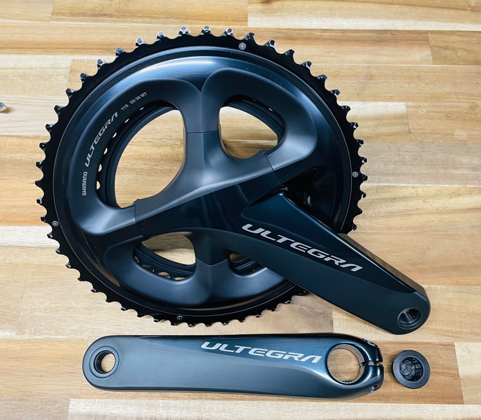 アルテグラ FC-R8000 165mm 52-36T クランクセット 2×11S SHIMANO ULTEGRA クリーニング済 シマノ  ホローテック 11速 - メルカリ